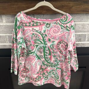 Talbots 3/4 sleeve top